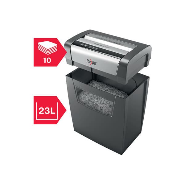 Rexel Momentum X410 - pappersstrimlare, P4