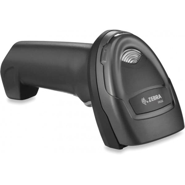 Zebra DS2278-SR -langaton viivakoodinlukija telineellä, musta