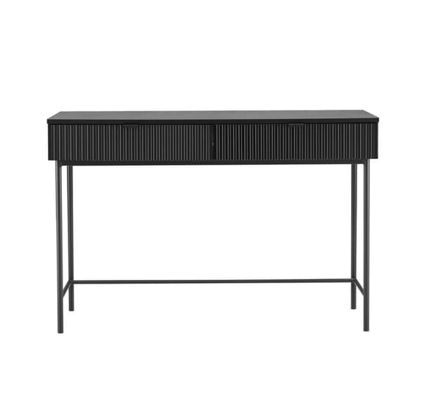 Skrivebord SEQUENCE 120x50xH79cm, 3D sort