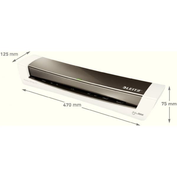 Leitz iLAM Home Office A3 -laminointilaite, tummanharmaa