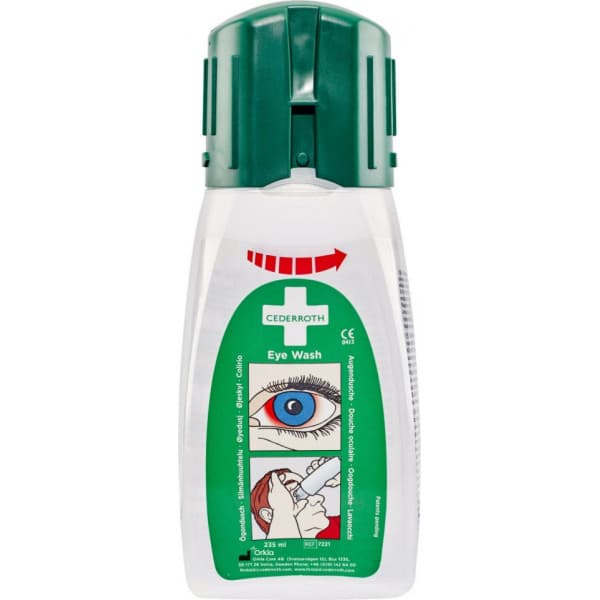 Cederroth-silmänhuuhtelupullo, taskukoko, 235 ml