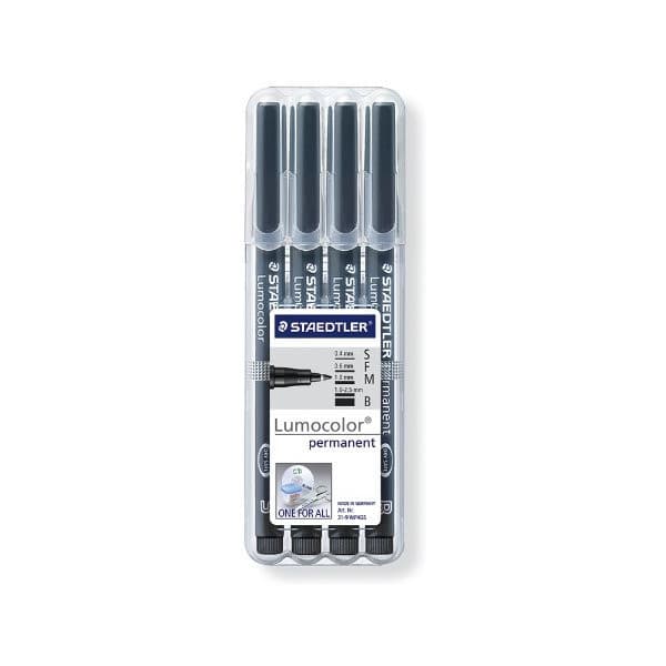 Staedtler Lumocolor -huopakynälajitelma, 4 kpl