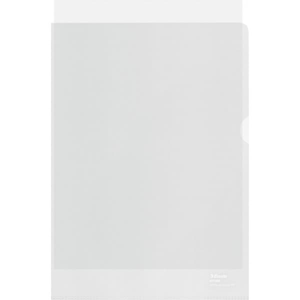 Esselte 100% återvunnen plastficka, A4, 100 mikron