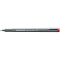Pikkukuva 3 / 3: Staedtler Fineliner pigment liner -kuitukärkikynä, 0.5 mm, 6 kpl