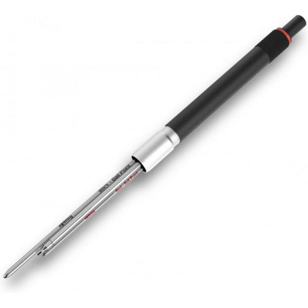 Rotring 600 Multipen 3-in-1 -multifunktionspenna, svart skaft