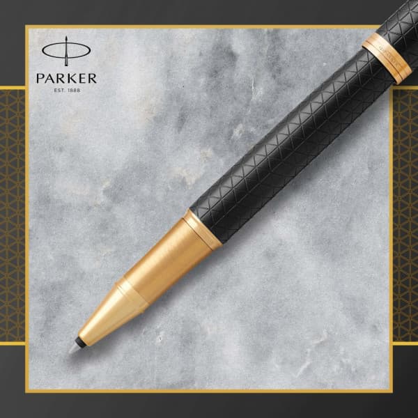Parker IM Premium Black/Gold G.T -pennan, svart/guld