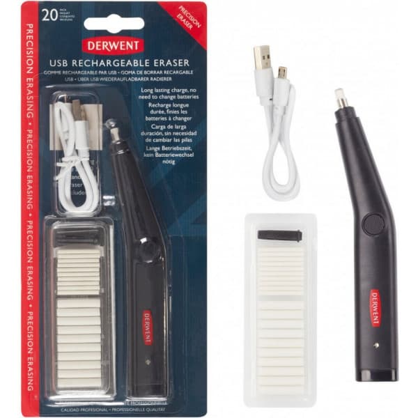 Derwent - USB-laddningsbar suddgummi