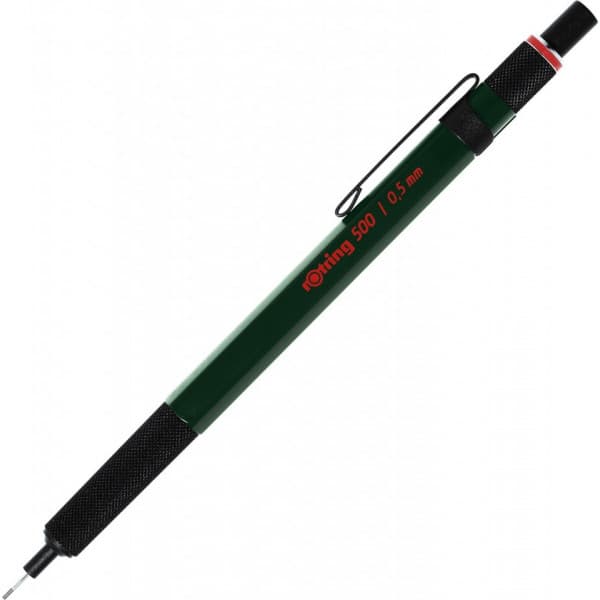 Rotring 500 Penna - mekanisk blyertspenna, 0,5mm, grön kropp