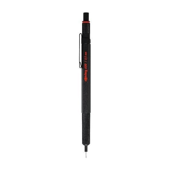 Rotring 600 Mekanisk Blyertspenna Svart 0,5