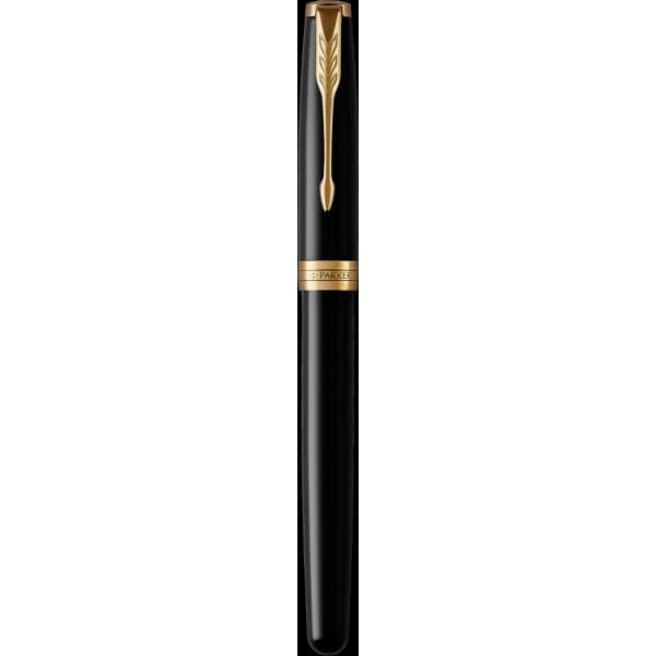 Parker Sonnet Black Lacquer G.T Fyllepenna - svart kropp