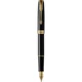 Miniatyrbild 1 av 4: Parker Sonnet Black Lacquer G.T Fyllepenna - svart kropp