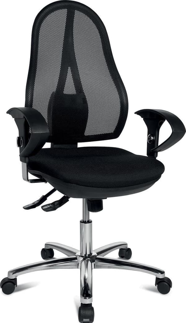 Topstar Kontorstol Open Point SY Deluxe, sort