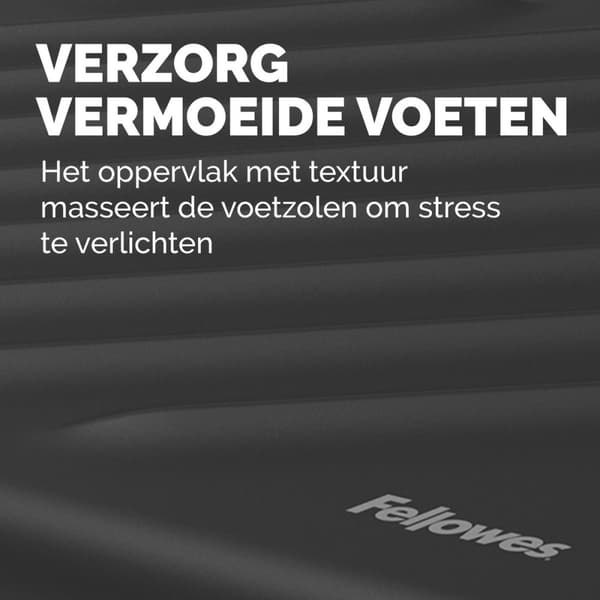 Fellowes Breyta Fodstøtte - Sort