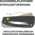 Miniatyrbillede 6 af 8: Fellowes Breyta Fodstøtte - Sort
