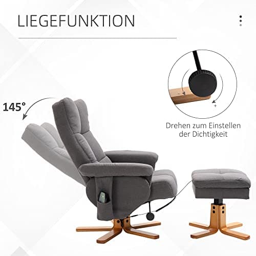 Nojatuoli hierova jalkarahilla