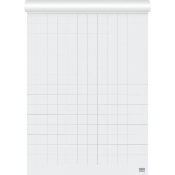 Nobo Premium fläppitaulupaperi 60 x 85 cm, blankko/ruutu, 2 x 50 arkkia, 90g/m²