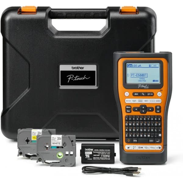 Brother PT-E560BTVP Pro-etikett skrivare set