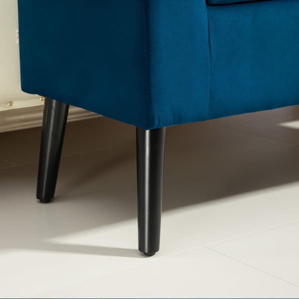Istuinpenkki Polyester 111,5 cm Sininen