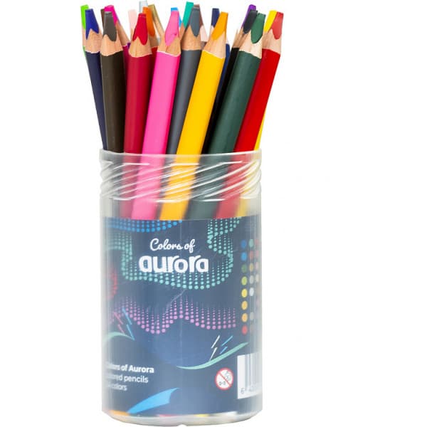 Colors Of Aurora färgpennset, 24 olika färger