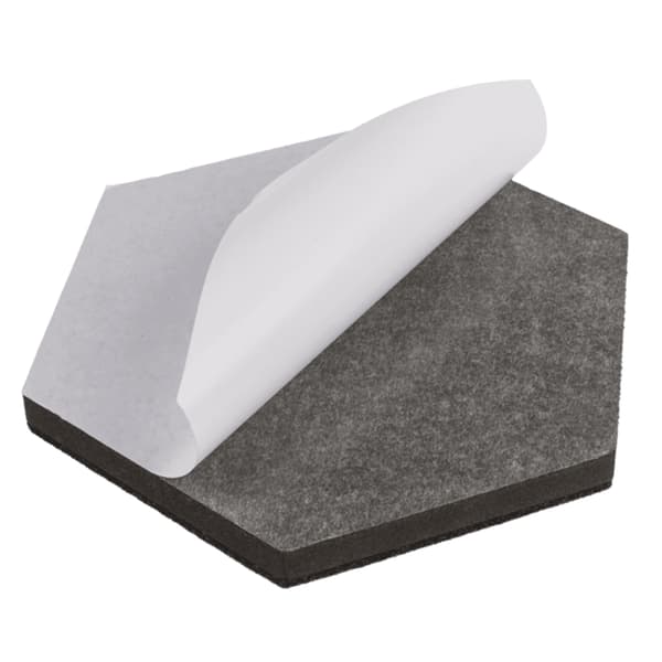 Självhäftande memoboards i filt – 6-pack med nålar
