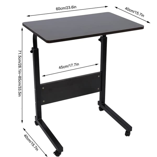 Bærbar Laptop Stativ Skrivebord, Højdejusterbar, Holdbart Materiale,A