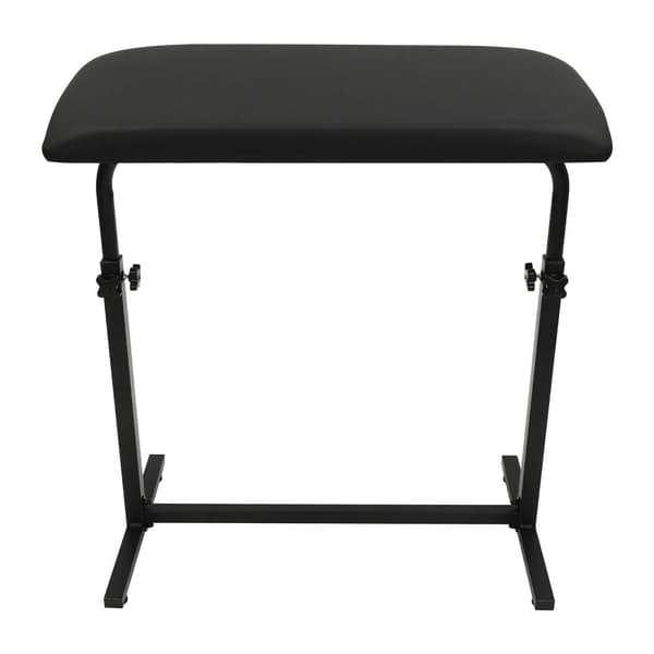 Oversize Pad Armstøtte Tattoo Stand, Højdejusterbar 67-100 cm, Maksimal Belastning 80 kg,sort