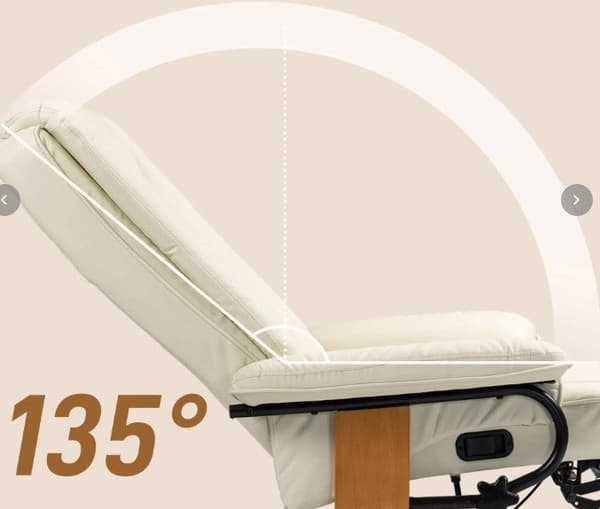 Nojatuoli 150kg Beige