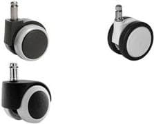Topstar design kovalattiapyörät, iso, valkoinen parketille, laatoille ja kivelle, pyörän halkaisija: 65 mm, - 1 kpl (6990W)
