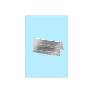 Sigel bordsdisplay, hårdplast, 95 x 42 mm, klar takform, presentation på båda sidor (TA138)