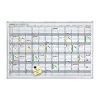 Franken vuosikalenteri, suunnittelutaulu JetKalender® JK703 valkoinen magneetti 90 cm x 60 cm