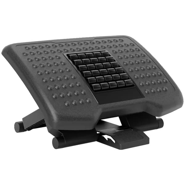 Justerbar fotpedal, ergonomisk design, halkfri stabilitet, höjdjusterbar