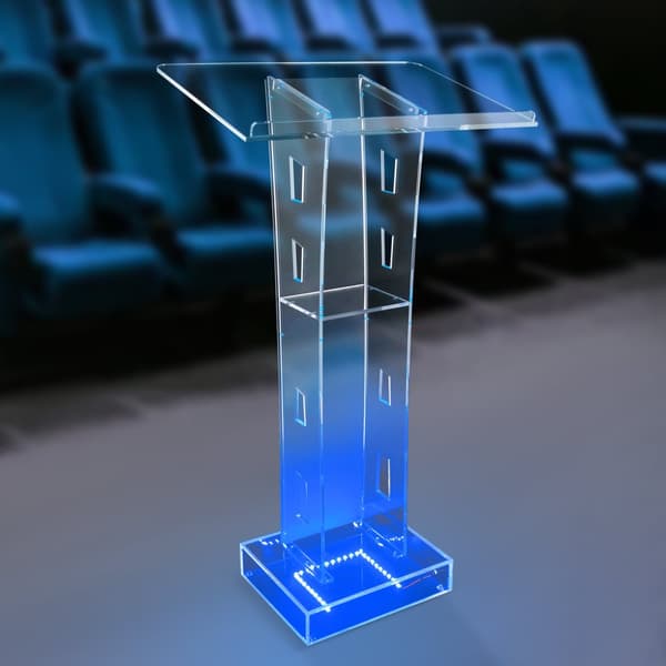Akrylpodium, LED-lampa, golvstående