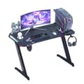 Miniatyrbillede 1 af 2: Spillebord, Z-formet design, RGB LED-lys, Stor Størrelse