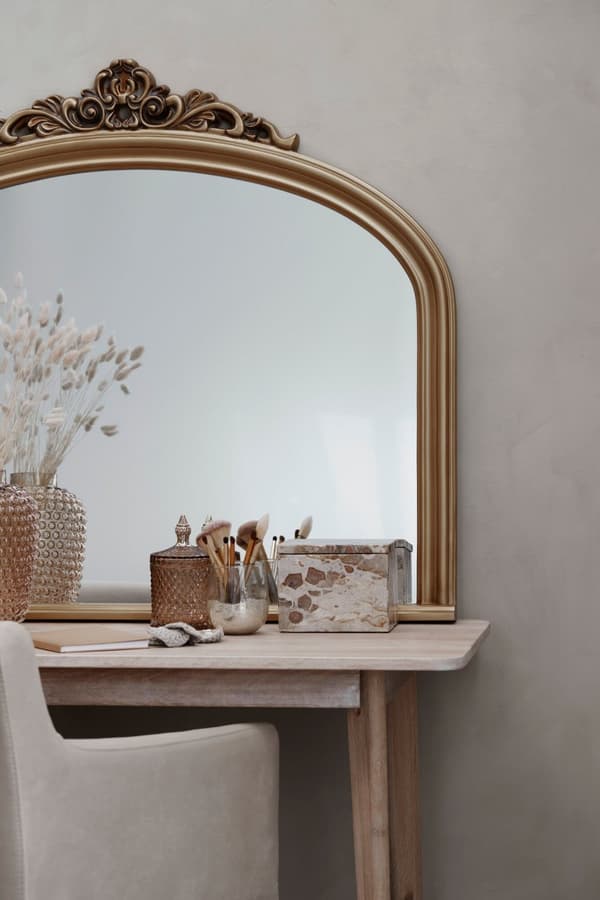 FURNLUX SKRIVBORD ELLIE BEIGE 55CM