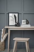 Miniatyrbild 9 av 11: FURNLUX SKRIVBORD ELLIE BEIGE 55CM