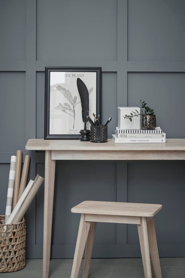 FURNLUX SKRIVBORD ELLIE BEIGE 55CM