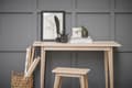 Miniatyrbild 11 av 11: FURNLUX SKRIVBORD ELLIE BEIGE 55CM