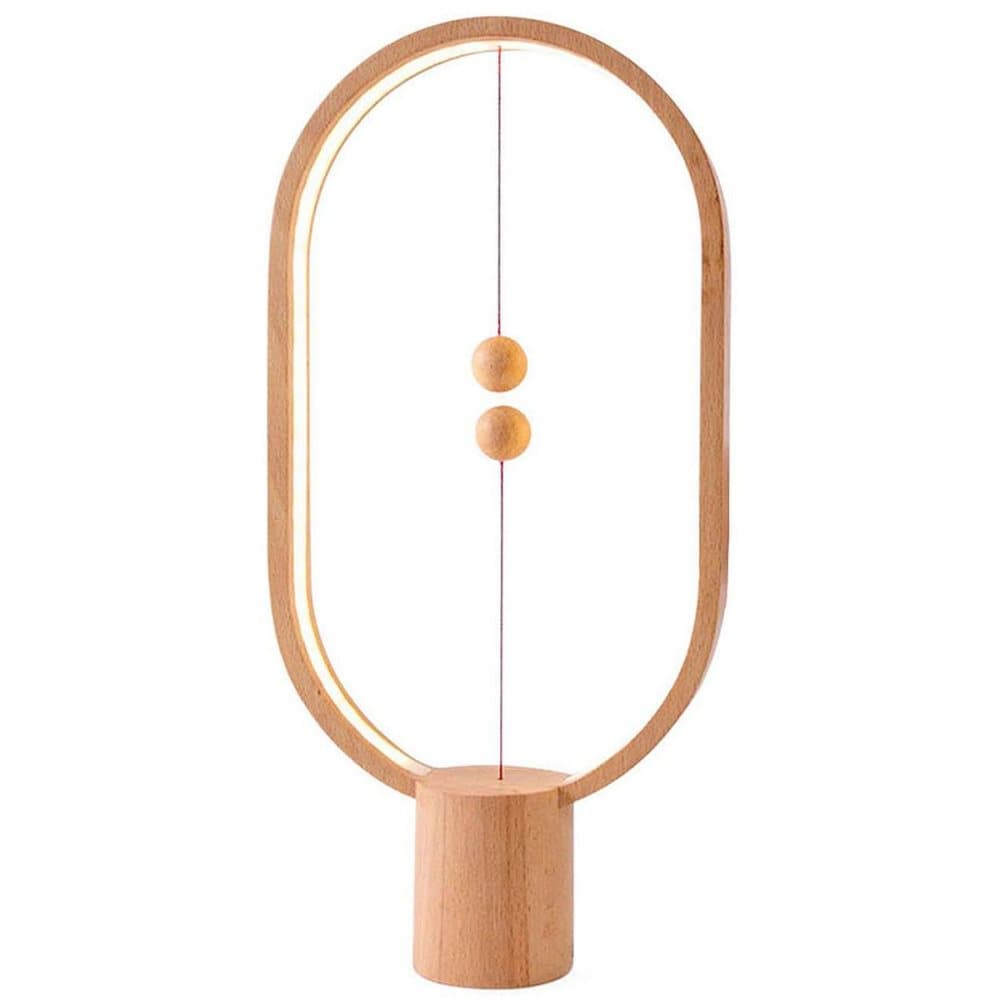 Heng Balance Lamp, Bordlampe - Oval - Lys Tre
