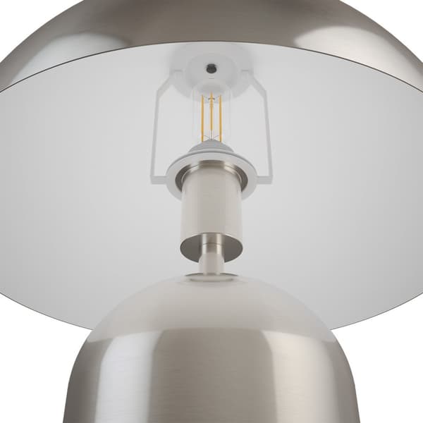 Lille bordlampe Altea, 40W - Mat nikkel