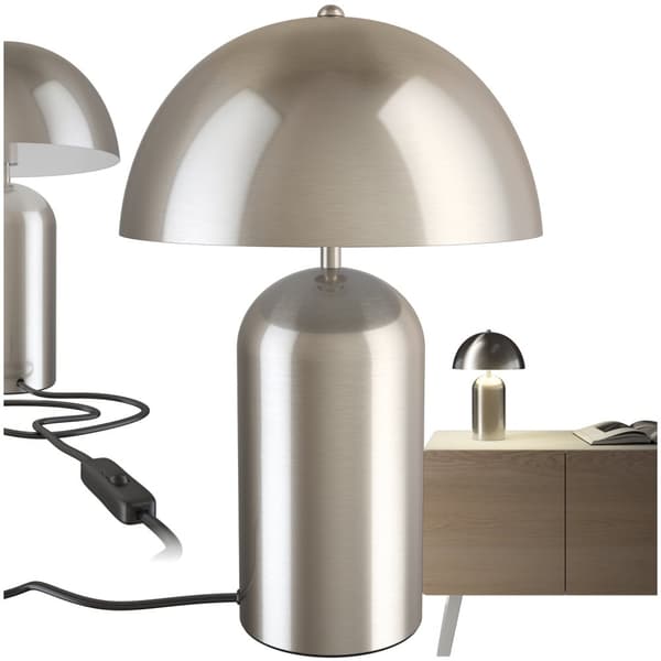Lille bordlampe Altea, 40W - Mat nikkel