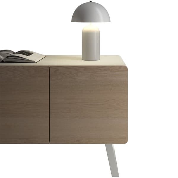 Lille bordlampe Altea, 40W - hvid