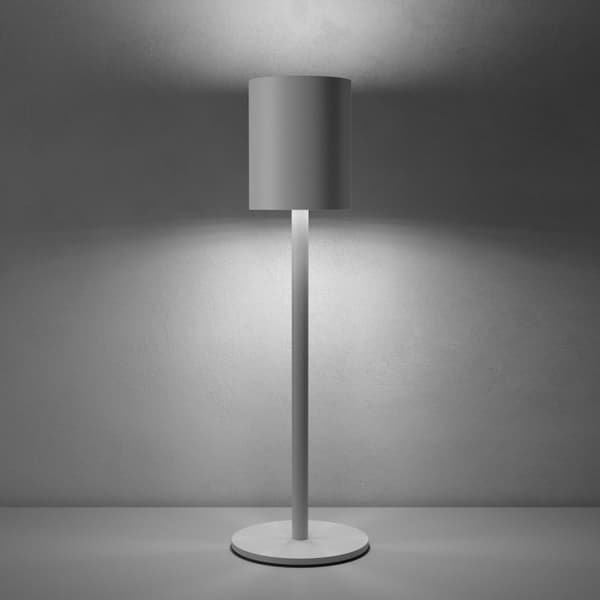 Bordlampe Corly, LED, 7 lysfarver, dæmpbar - hvid