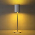 Miniatyrbillede 4 af 11: Bordlampe Corly, LED, 7 lysfarver, dæmpbar - hvid