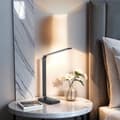 Miniatyrbillede 3 af 10: Bordlampe Novaly, LED, dæmpbar, foldbar, 5W - sort,pr. stk.