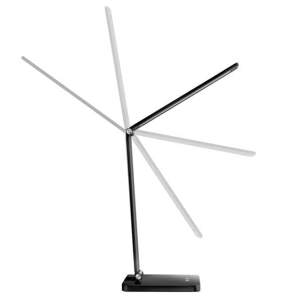 Bordlampe Novaly, LED, dæmpbar, foldbar, 5W - sort,pr. stk.