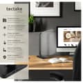 Miniatyrbillede 2 af 10: Bordlampe Novaly, LED, dæmpbar, foldbar, 5W - sort,pr. stk.