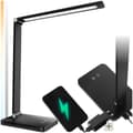 Miniatyrbillede 1 af 10: Bordlampe Novaly, LED, dæmpbar, foldbar, 5W - sort,pr. stk.