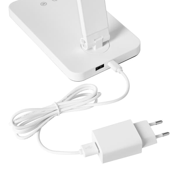 Bordlampe Novaly, LED, dæmpbar, foldbar, 5W - hvid,pr. stk.