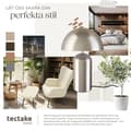 Miniatyrbild 7 av 9: Liten bordslampa Altea, 40W - Matt nickel
