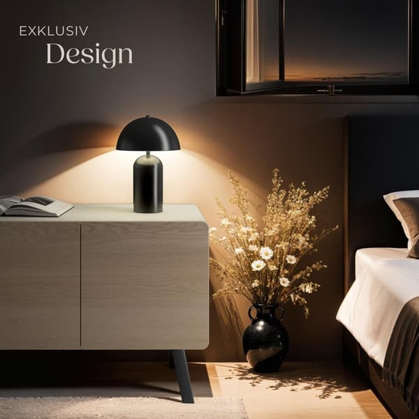 Liten bordslampa Altea, 40W - svart